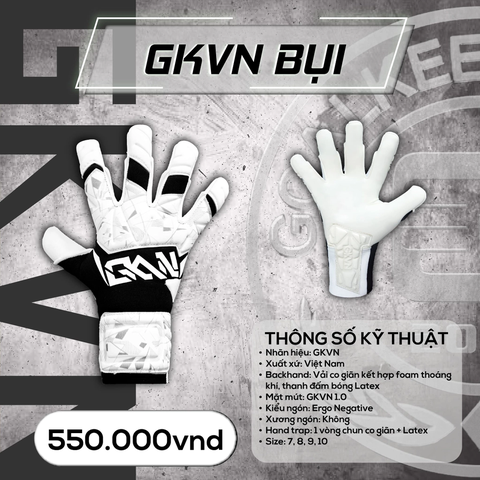 Găng Tay Thủ Môn GKVN Bụi