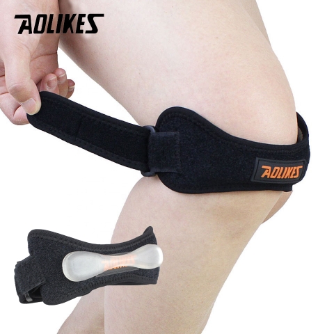 Đai bảo vệ đầu gối AOLIKES A-7918 đệm silicone