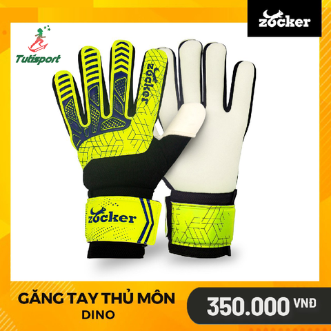 Găng Tay Thủ Môn Zocker Gloves Dino Cốm