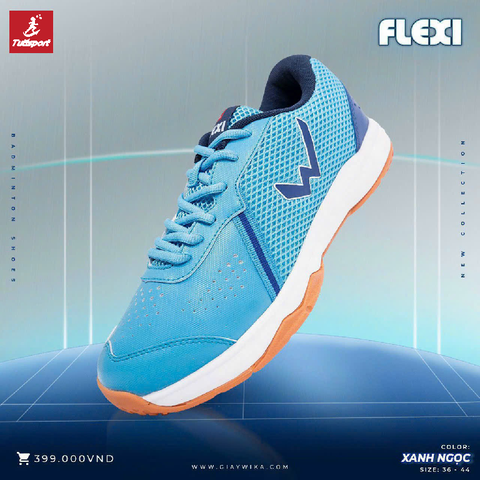 Giày thể thao Wika Flexi xanh ngọc