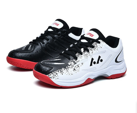 Giày Cầu Lông Lefus L018 Trắng Đen