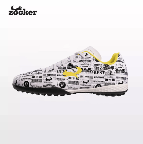 Giày Đá Bóng Zocker Winner Energy Trắng