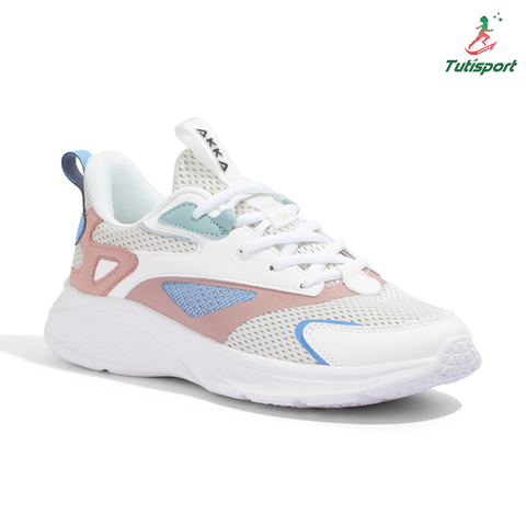 Giày AKKA Nữ ACTIVE 2201 - Trắng/Hồng