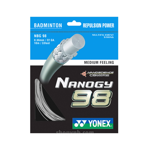 Dây cước căng vợt Yonex Nanogy BG 98