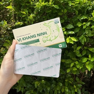 TPBVSK VỊ KHANG NINH - Hỗ trợ giảm acid dịch vị, giúp bảo vệ niêm mạc dạ dày - Hỗ trợ giảm nguy cơ viêm loét dạ dày tá tràng - Hộp 30 viên
