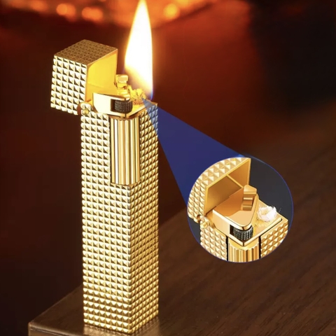 DUNHILL - Vàng Họa Tiết Ô Vuông - Phiên bản DERUI