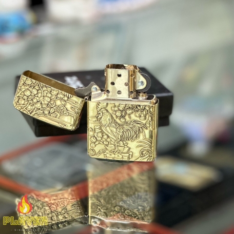 Zippo Armor Gà Trống - Phiên Bản Độ Châu Á