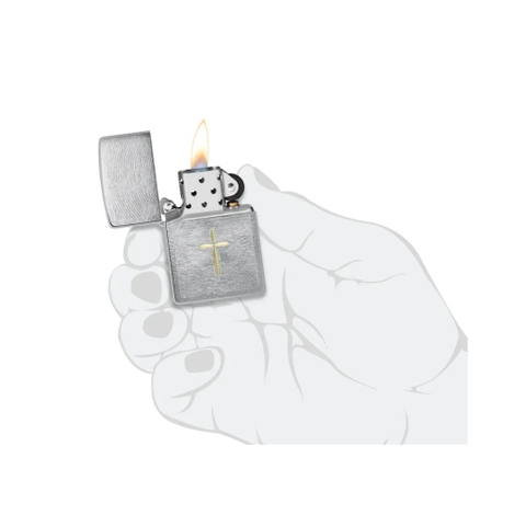 Bật Lửa ZIPPO - Classic - Angel Aura Design (Thánh Giá Thiên Sứ)