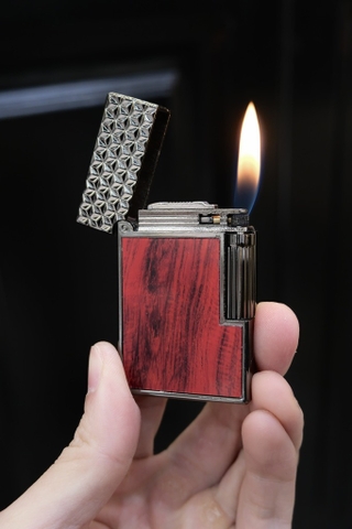 Quẹt Ngang - Họa Tiết Vân Gỗ Đỏ - Phiên Bản Viền Đen