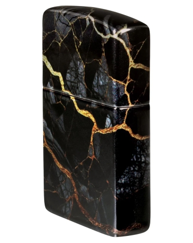 Bật Lửa ZIPPO - Classic - Fusion Marble Design ( Vân Đá Đen)