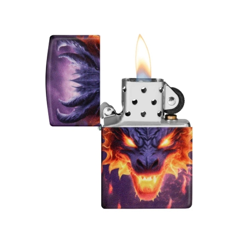 Bật Lửa ZIPPO - Classic - Glowing Dragon Design ( Rồng Phun Lửa)