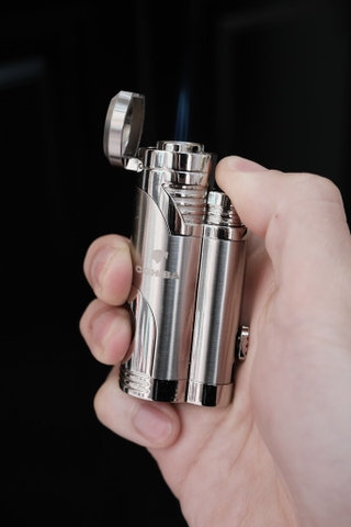 Khò Cohiba- Dáng ống Bạc Siliver - Phiên Bản 2 Tia