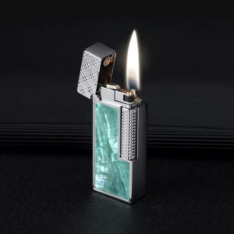 Zorro Dunhill Xà Cừ Xanh- Viền Bạc