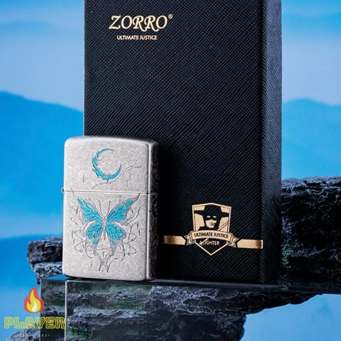 Zorro - Bướm Xanh Bạc Cổ - Phiên Bản Vintage