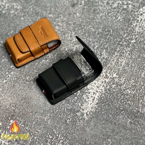 Bao Đựng Bật Lửa Dupont/Dunhill - Màu Đen- Hãng Thorens