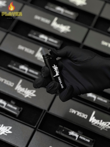 Khò STUSSY - Đen - Phiên Bản Slim Mỏng