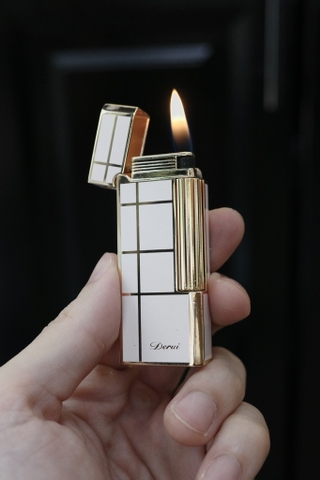 Derui Dunhill - Trắng Kẻ Sọc Caro