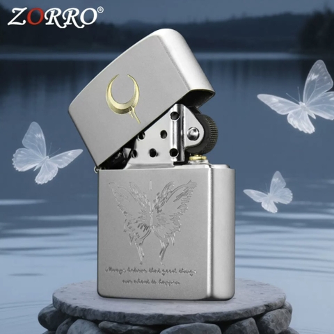 Zorro - Bướm Mặt Trăng Vàng - Phiên Bản Bạc Satin