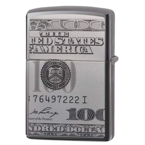 Bật Lửa ZIPPO - Classic - Currency Design (Dollar) - Z82