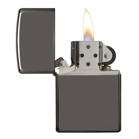 Bật Lửa ZIPPO - Classic - Black Ice® (Đen Ghi Đá)