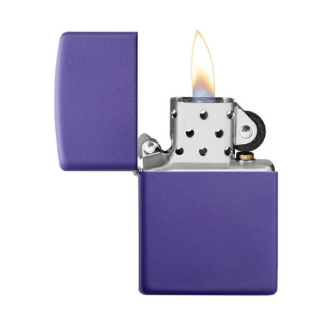 Bật Lửa ZIPPO - Classic - Purple Matte (Tím Đậm)
