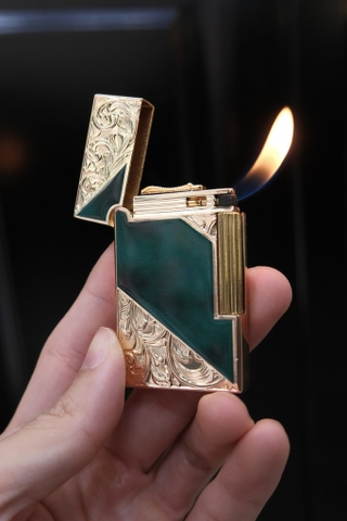 Quẹt Ngang - Vân Đá Xanh Hoa Văn