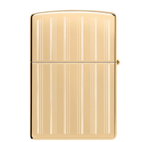 Bật Lửa ZIPPO - Classic - Zippo Design ( Vàng Sọc )