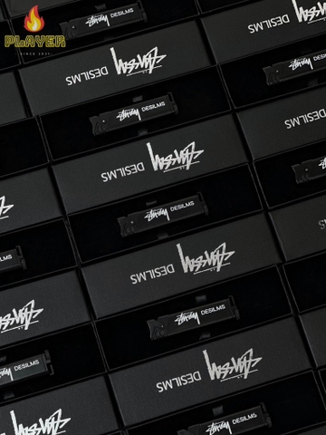 Khò STUSSY - Đen - Phiên Bản Slim Mỏng