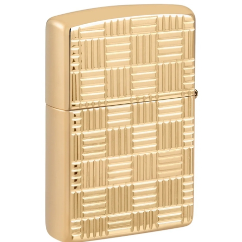 Bật Lửa ZIPPO - Armor®-High Polish Brass Flame Design (Vàng)