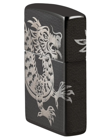 Bật Lửa ZIPPO - Classic - Lucky Dragon Design ( Rồng May Mắn )