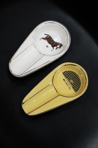Gạt tàn Cigar - Màu Trắng Ngựa