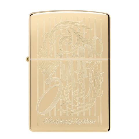 Bật Lửa ZIPPO - Classic - Swirling Filigree Design (Hoa Văn Xoáy Zippo)
