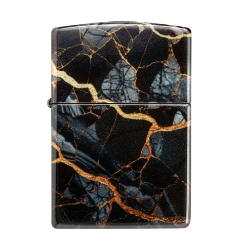 Bật Lửa ZIPPO - Classic - Fusion Marble Design ( Vân Đá Đen)