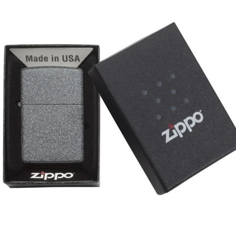 Bật Lửa ZIPPO - Classic - Iron Stone ( Ghi Xi Măng)