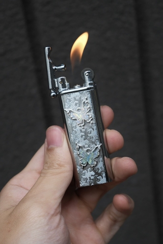 Hoa Văn - 2 Bướm Mini Xanh Hồng