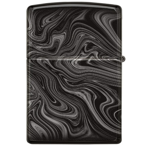 Bật Lửa ZIPPO - Classic - Marble Pattern Design (Cẩm Thạch Đen) -Z80