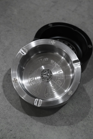 Gạt Tàn Kim Loại - Bạc (11.5cm)
