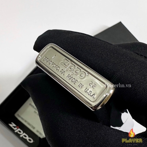 Bật Lửa ZIPPO - Classic- Bit O’ Luck (Cỏ Bốn Lá Mini)