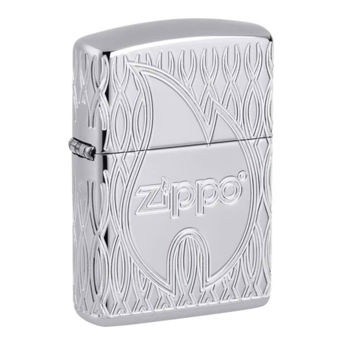 Bật Lửa ZIPPO - Armor® - Flame Design (Ngọn Lửa Zippo)