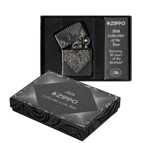 Zippo Coty 2024 Armor Venetian Anniversary 50 Year - Phiên Bản Limited 5000
