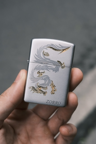 Zorro - Rồng Vân Há Mồm  - Phiên Bản Bạc Satin