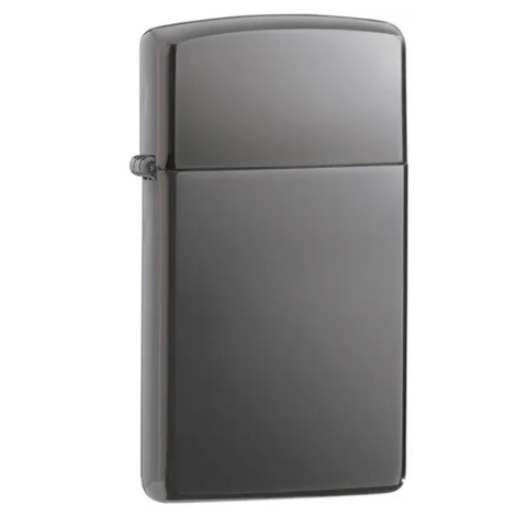 Bật Lửa ZIPPO - Slim - Black Ice ( Đen Đá Ghi Bóng mạ Chorme)