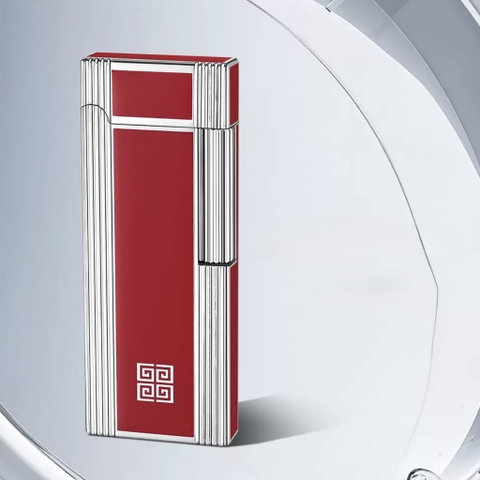 DUNHILL - Slim - Đỏ Viền Bạc - Phiên bản Given