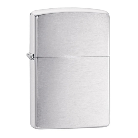 Bật Lửa ZIPPO - Classic - Brushed Chrome ( Bạc Trơn Phay Ngang)