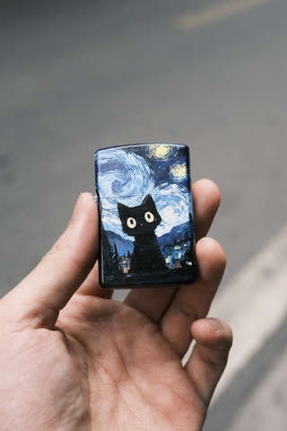 Zorro -Vangoh Cat Black ( Mèo đen) - Phiên bản Sơn Tĩnh Điện