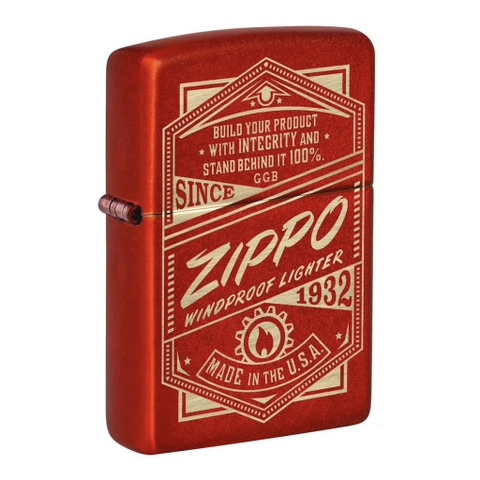 Bật Lửa ZIPPO - Classic- Zippo It Works Design -Z84