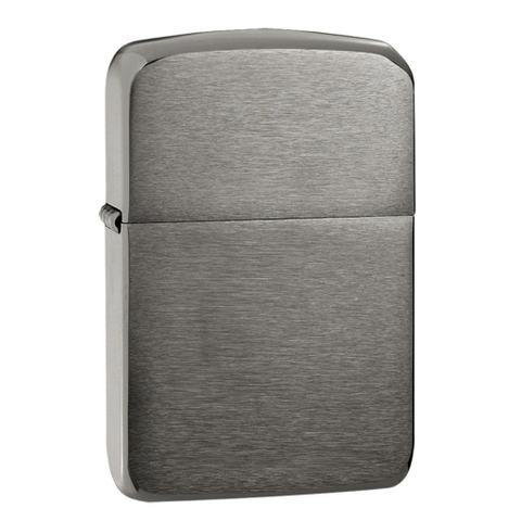 Bật Lửa ZIPPO - 1941 Replica - Black Ice  (Đen Ghi Đá)