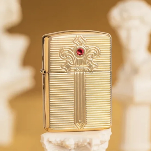 Bật Lửa ZIPPO - Armor®- Royal Saber Design (Quyền Trượng Hoàng Gia)