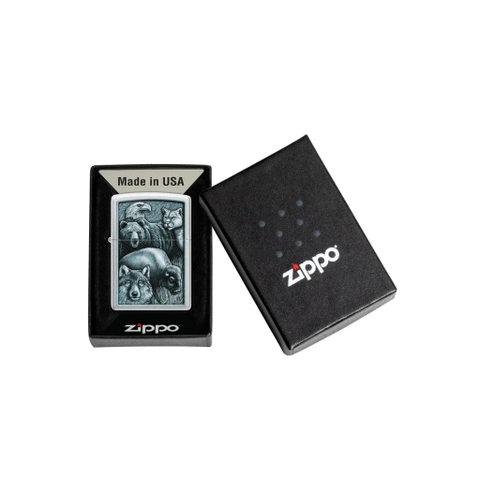 Bật Lửa ZIPPO - Classic -  Animal Kingdom Design