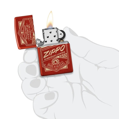 Bật Lửa ZIPPO - Classic- Zippo It Works Design -Z84